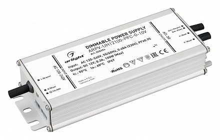 Блок питания с проводом ARPV-UH 100Вт 12В 028454