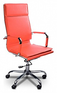 Кресло CH-993, красный, кожа искусственная