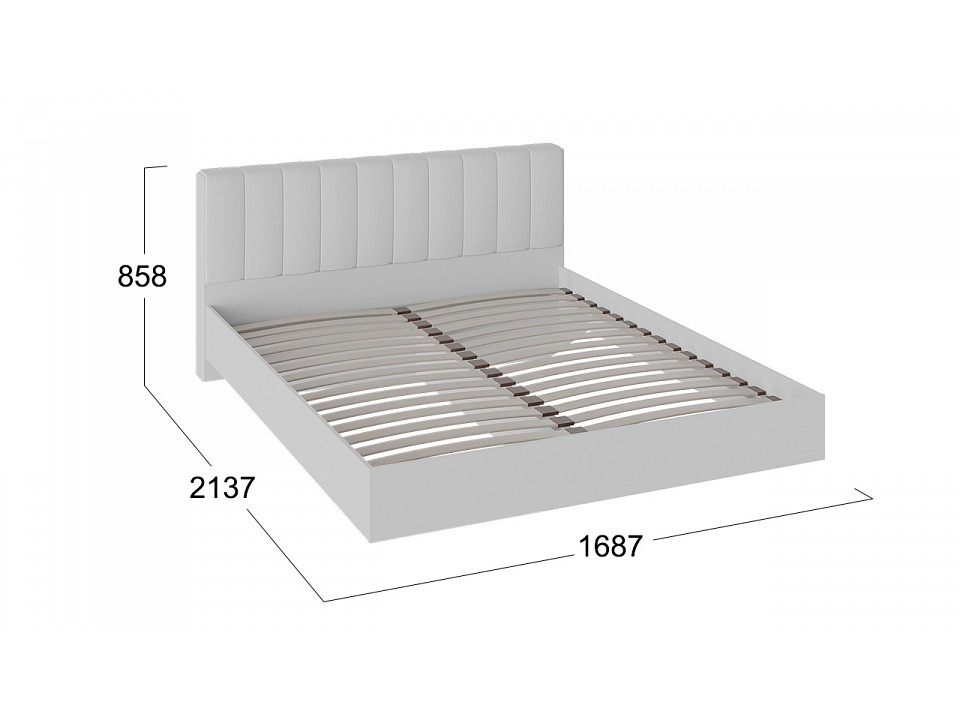 Кровать элис с мягкой обивкой тип 1 сборка