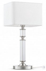 Интерьерная настольная лампа  Ontario белая E27  (Германия)