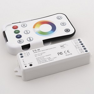 Контроллер с пультом ДУ V5-M 5-24В 006284