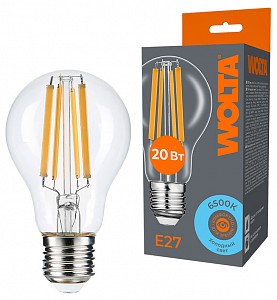 Лампа светодиодная [LED] Wolta E27 20W 6500K