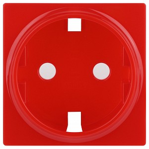 Накладка для розетки с заземлением Эра 12 12-6301-23