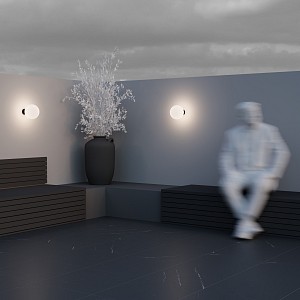 Настенно-потолочный светильник Смелый Maytoni Outdoor (Германия)