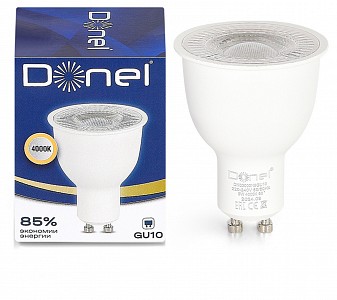 Лампа светодиодная [LED] Donel GU10 9W 4000K