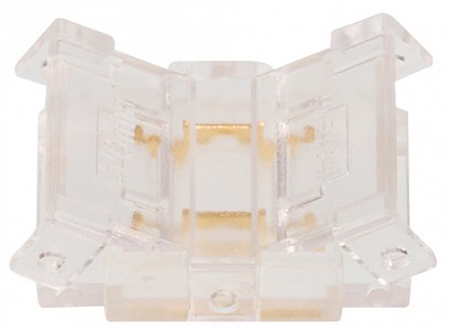 Соединитель лент прямой жесткий  WLS-2PIN-10MM-MONO-I Соединитель лент прямой жесткий  WLS-2PIN-10MM-MONO-I