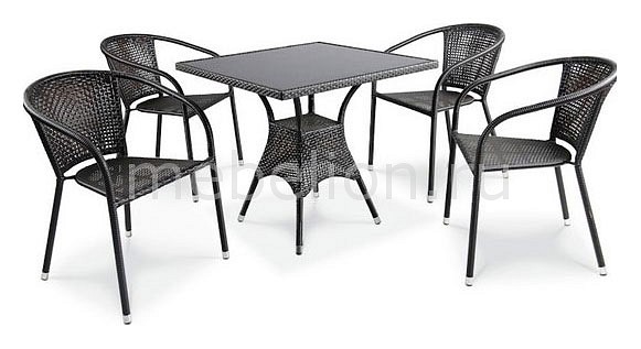 

Набор уличный T197BNS/Y137B-W51 Brown 4Pcs