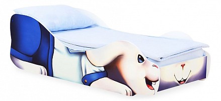 Детская односпальная кровать Зайчик Морячок BLM_30391