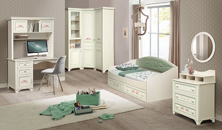 Кровать для детской комнаты Флоренция-14 TRM_ML654871829