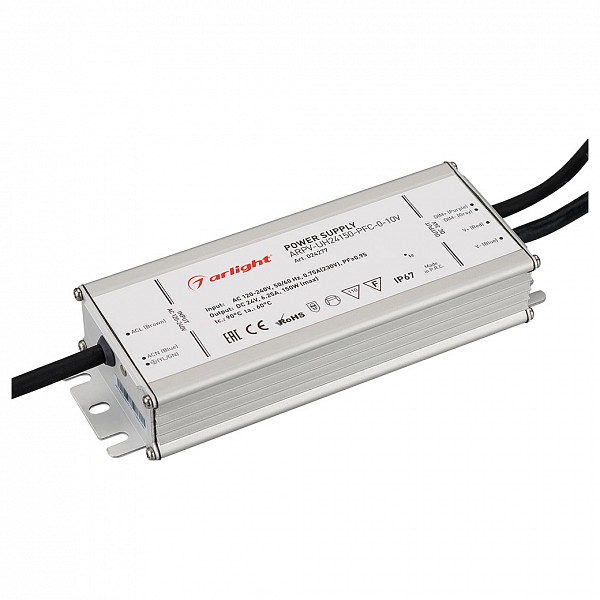 фото Блок питания 24В 150Вт ARPV-UH24150-PFC-0-10V (24V, 6.3A, 150W) Arlight