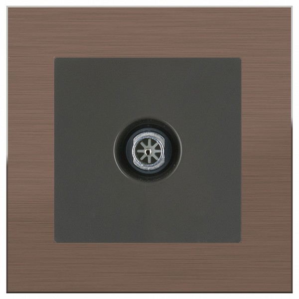 

ТВ-розетки проходные Aluminium (Серо-коричневый) WL07-SW-3G+WL07-TV-2W, Aluminium (Серо-коричневый) WL07-SW-3G+WL07-TV-2W