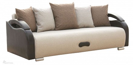 Диван Юпитер еврокнижка, рогожка, экокжа Диван Юпитер еврокнижка, рогожка, экокжа