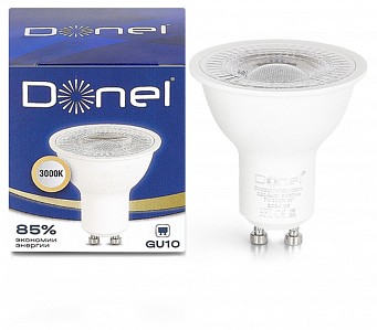 Лампа светодиодная [LED] Donel GU10 7W 3000K