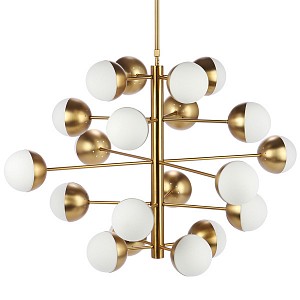 Люстра на штанге Imperiumloft Globe Cedar Moss Light 75117-22 (Китай)
