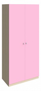 Шкаф 2-х дверный Астра 60 розовый 