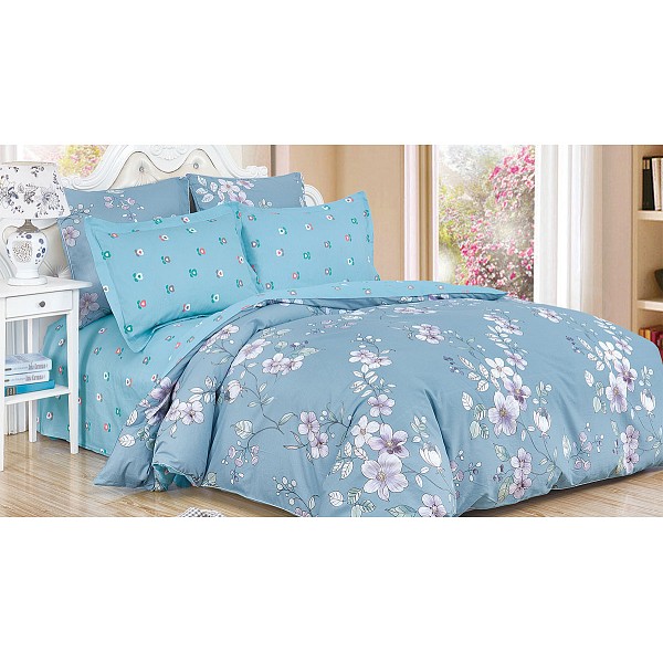 

Комплект полутораспальный Satin de' Luxe, Голубой, Satin de' Luxe