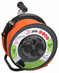 Удлинитель с выключателем  RMx-4es-3x2.5-30m-IP44