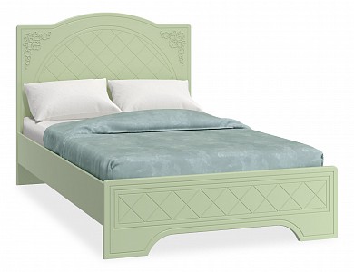 Кровать Соня Премиум  зеленый, силк грасс  