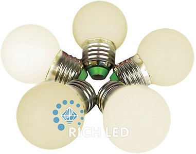 Лампа светодиодная [LED] RichLED E27 2W 3000K