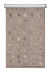 Штора рулонная Блэкаут Сканди 180x230 см., цвет коричневый 