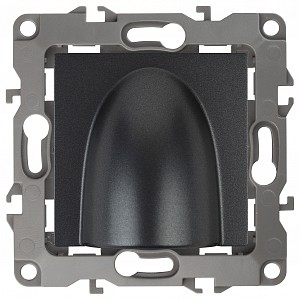 Розетка для вывод кабеля без рамки Эра 12 12-6003-12