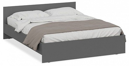Кровать двуспальная Денвер    графит серый