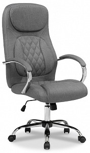 Компьютерное кресло Tron, серый, ткань