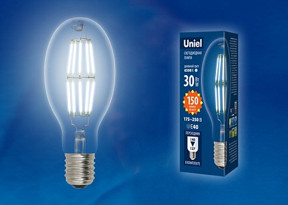 Лампа светодиодная [LED] Uniel E40 30W 4000K