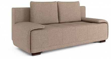 Прямой диван Милан 1 еврокнижка, рогожка