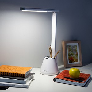 Настольная лампа офисная Office 80421/1 белый 8W
