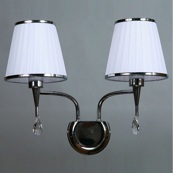 фото Бра 1625 ma01625w/002 chrome brizzi modern