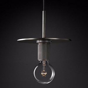 Светильник потолочный Imperiumloft Rh Utilitaire Disk Shade Pendant (Китай)