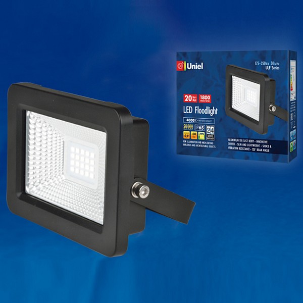 

Настенный прожектор ULF-F19 ULF-F19-20W/4000K IP65 175-250В BLACK, ULF-F19 ULF-F19-20W/4000K IP65 175-250В BLACK