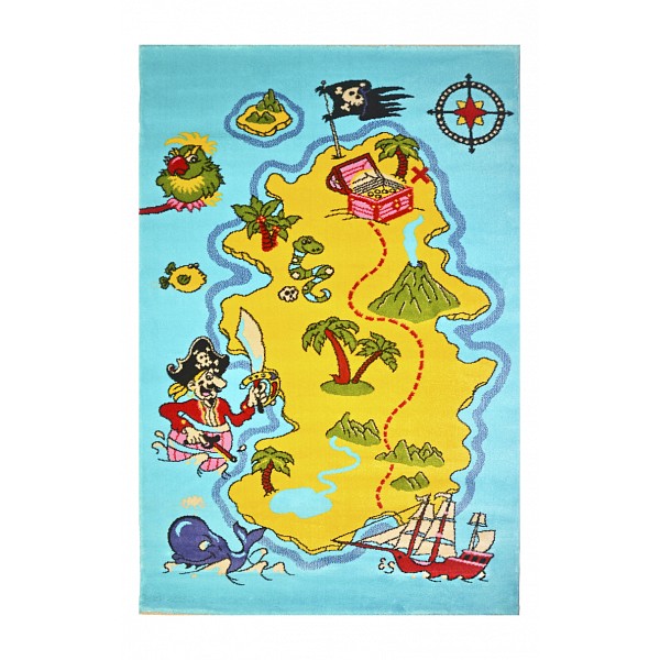 

Коврик детский (80x150 см) УКД-5, Голубой;желтый, (80x150 см) УКД-5