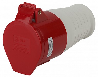 Розетка с заземлением  R-32-3P-PE-N-IP44