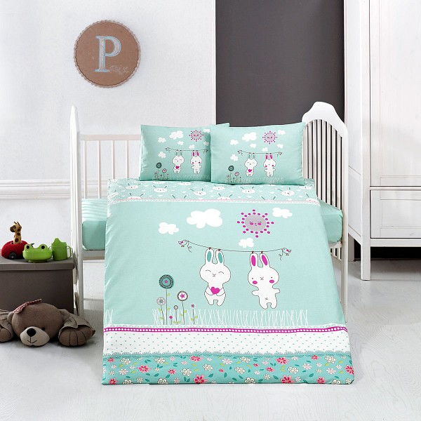 

Комплект детский Bunny, Мятный, Bunny