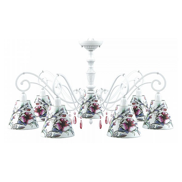 

Подвесная люстра Classic 19 E3-07-WM-LMP-O-13-CRL-E3-07-PK-DN, Classic 19 E3-07-WM-LMP-O-13-CRL-E3-07-PK-DN