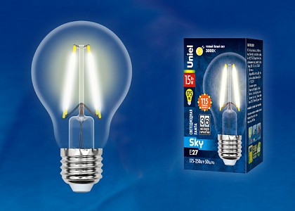 Лампа светодиодная [LED] Uniel E27 15W 3000K