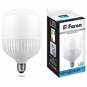 Лампа светодиодная [LED] Feron E27-E40 30W 6400K