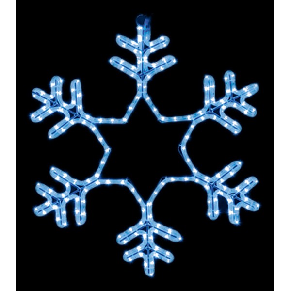 фото Панно световое [60x60 см] Снежинка NN-501 501-335 Neon-night