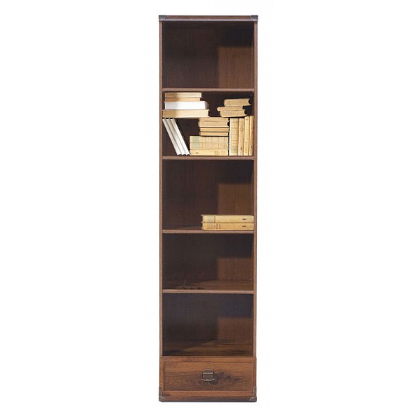 Стеллаж комбинированный Индиана JREG 1so/50 Black Red White