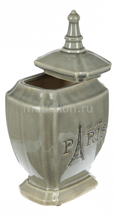 

Банка декоративная (35 см) 58719G, Фисташковый