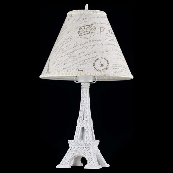 

Настольная лампа декоративная Paris ARM402-22-W, Paris ARM402-22-W