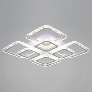 Потолочная люстра 09838-0.3-4+4B WH (RGB) (Италия)