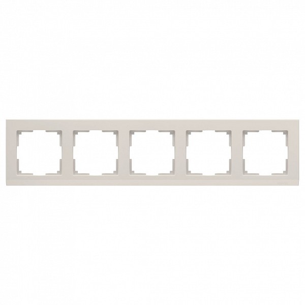 

Рамка на 5 постов Stark WL04-Frame-05-ivory, Stark WL04-Frame-05-ivory