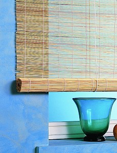 Штора рулонная Бамбук 80x160 см., цвет натуральный 