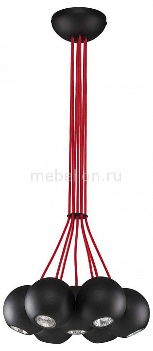 

Подвесной светильник Bubble Black-Red 6148, Bubble Black-Red 6148