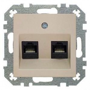 Розетка Ethernet RJ-45 без рамки RETRO 29-137