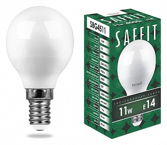 Лампа светодиодная [LED] Feron Saffit E14 11W 4000K