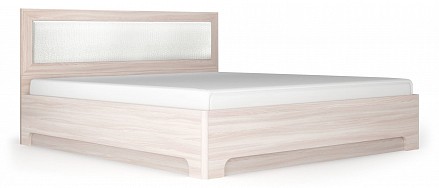 Полутораспальная кровать Сорренто с подъемным механизмом ясень светлый  
